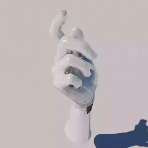 A Hand human with finger