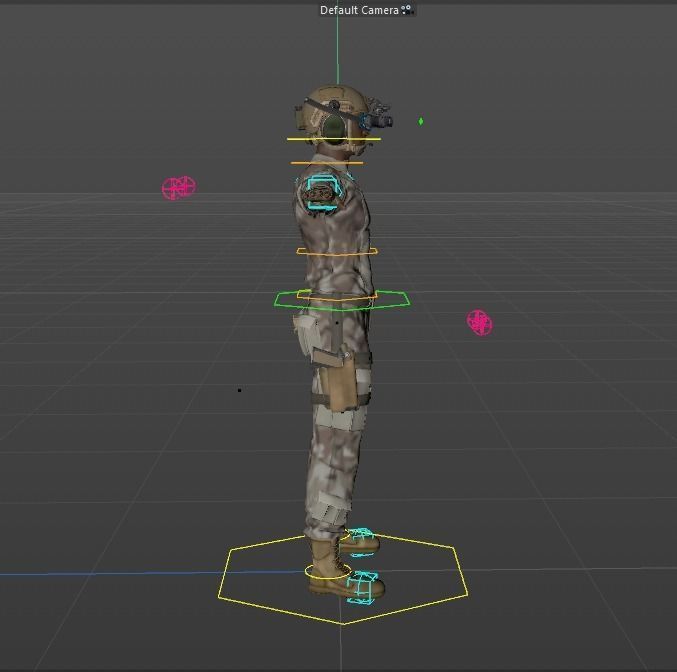 US ARMY MILITARY PACK 3D model_12