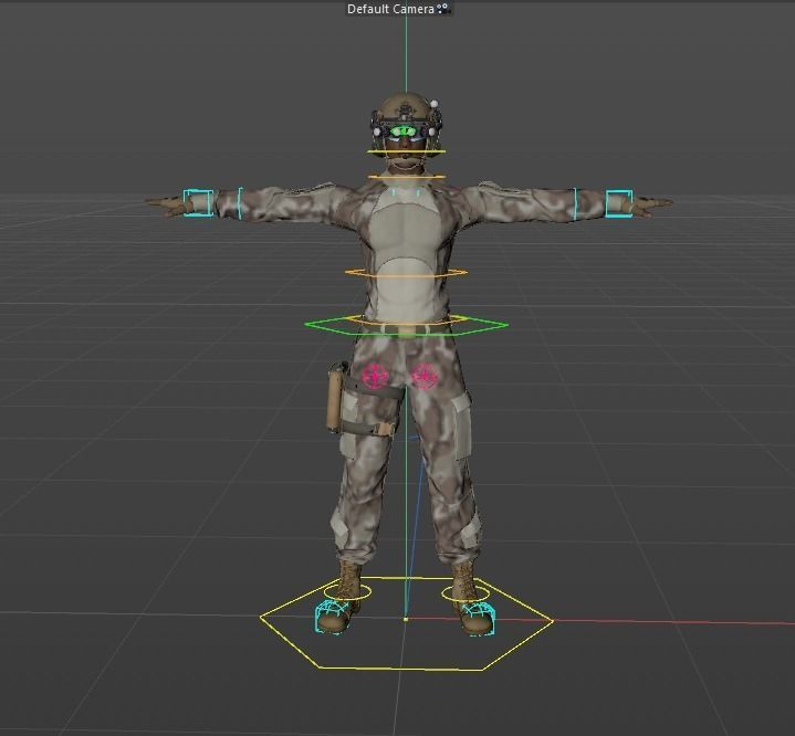 US ARMY MILITARY PACK 3D model_11