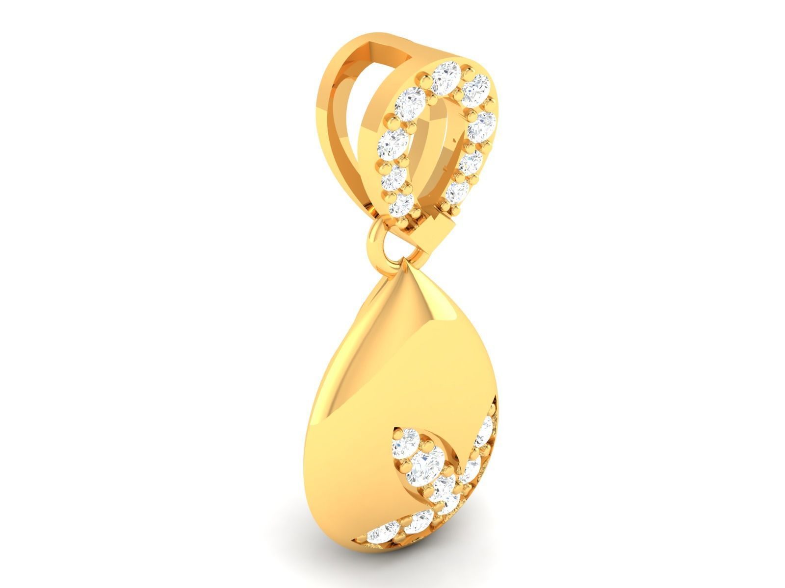 Women Pendants 3dm STL OBJ FBX Render Details 3D print model_5