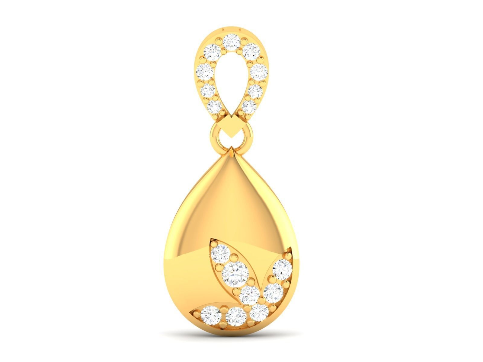 Women Pendants 3dm STL OBJ FBX Render Details 3D print model_2