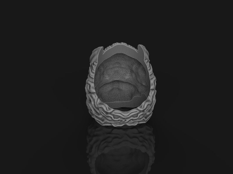 Ring Japanese demon 3d model for 3d printing 3D print model 3D print model_11