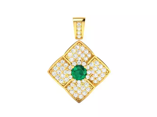 Women Pendants 3dm STL OBJ FBX Render Details