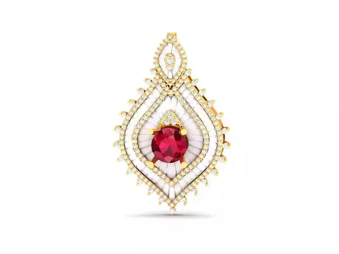 Women Pendants 3dm STL OBJ FBX Render Details