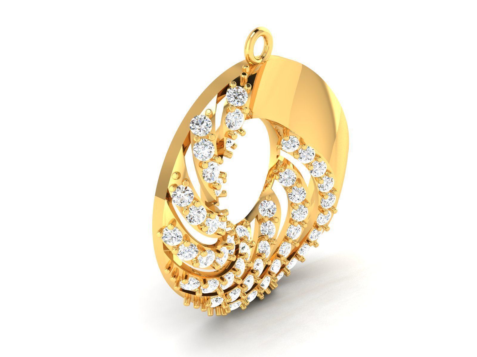 Women Pendants 3dm STL OBJ FBX Render Details 3D print model_1