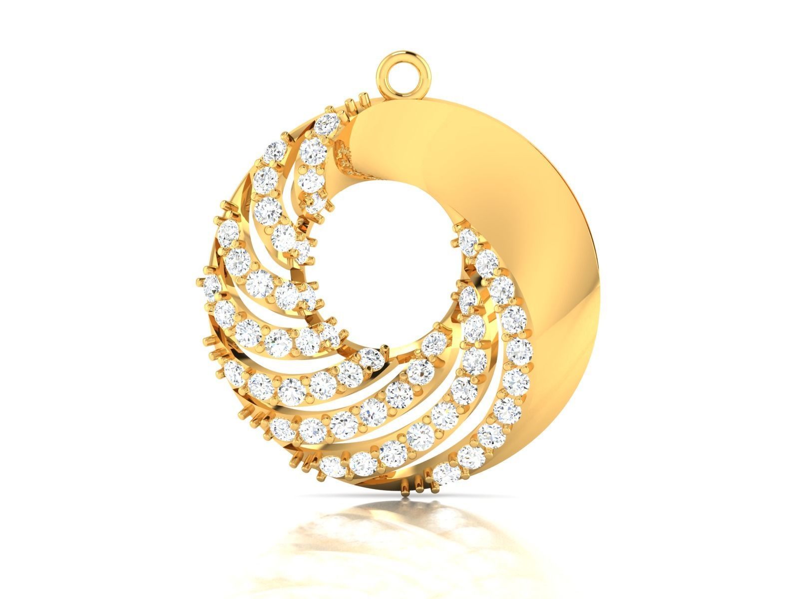 Women Pendants 3dm STL OBJ FBX Render Details 3D print model_3