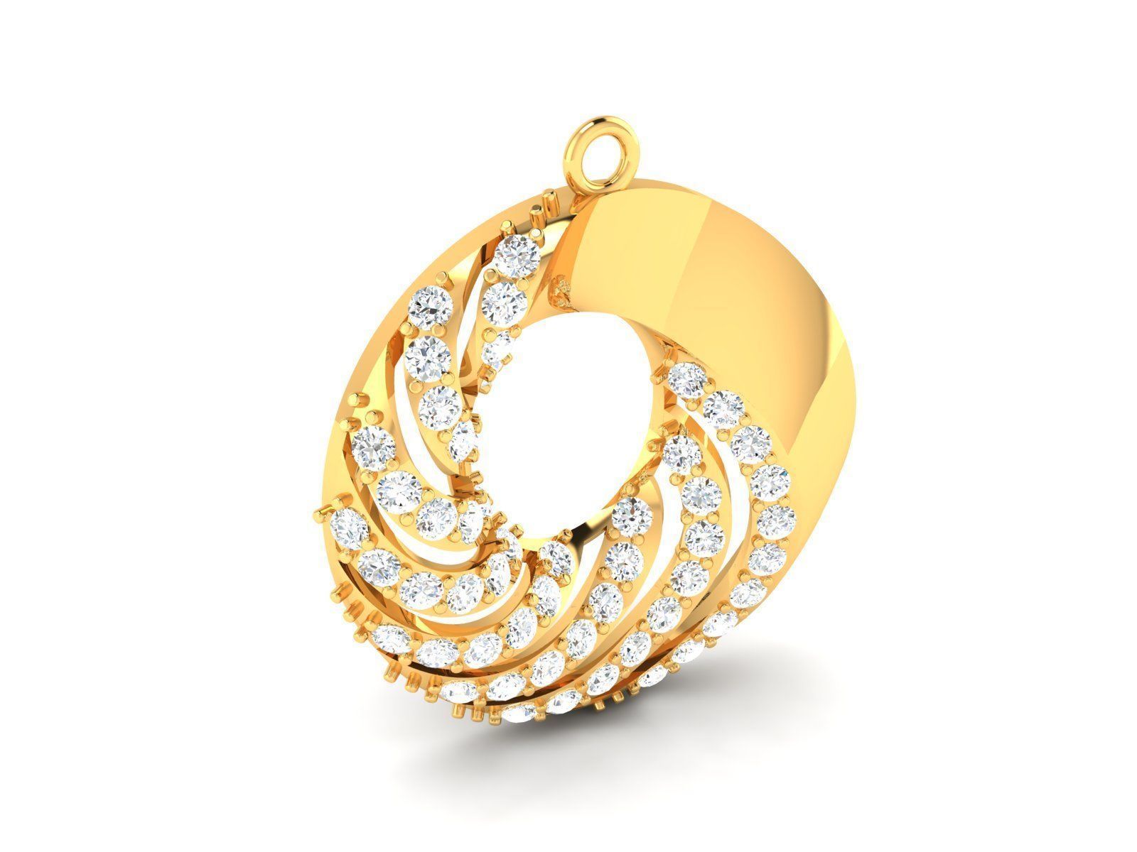 Women Pendants 3dm STL OBJ FBX Render Details 3D print model_7