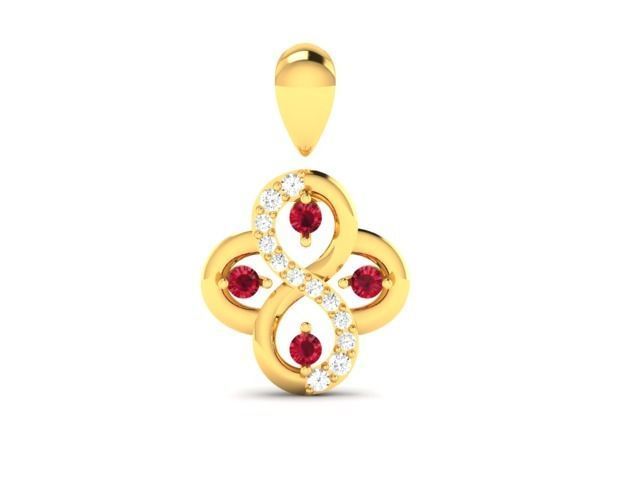 Women Pendants 3dm STL OBJ FBX Render Details 3D print model_11