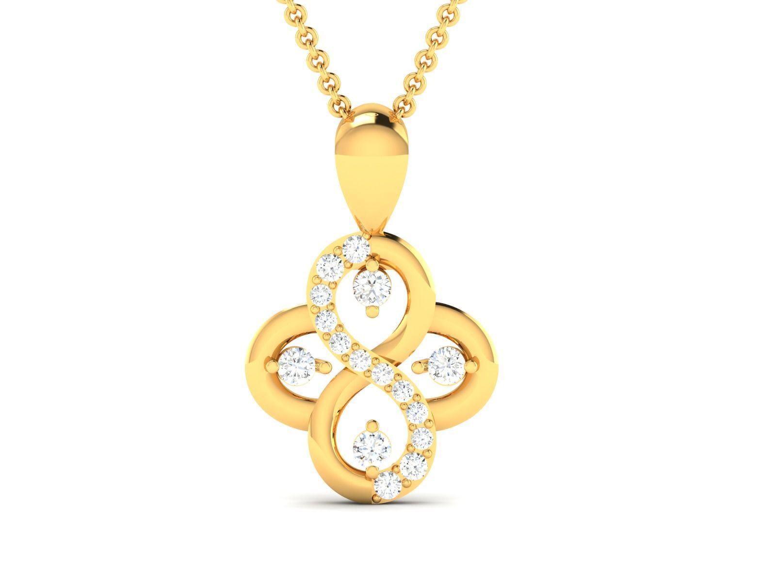 Women Pendants 3dm STL OBJ FBX Render Details 3D print model_4