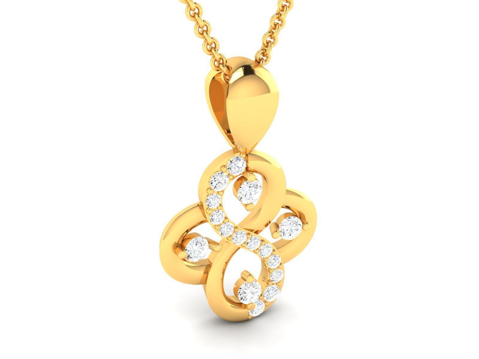 Women Pendants 3dm STL OBJ FBX Render Details 3D print model_1