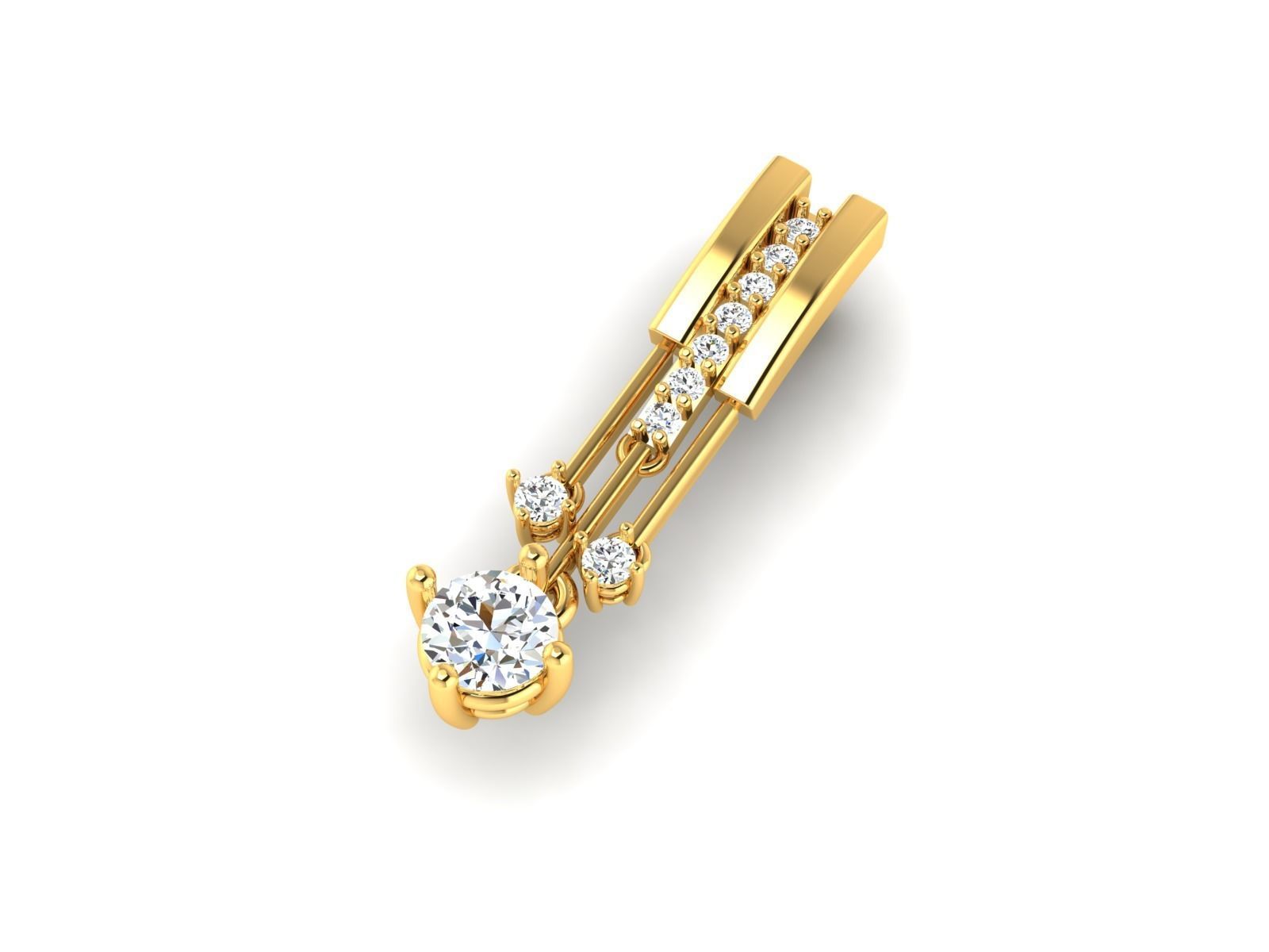 Women Pendants 3dm STL OBJ FBX Render Details 3D print model_8