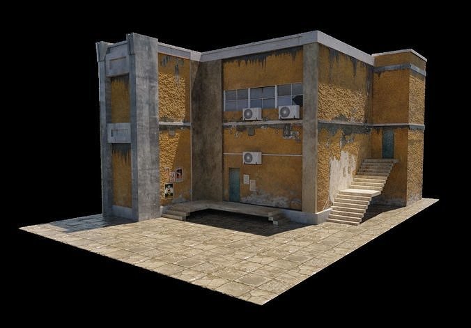 Resedential building  3D model
