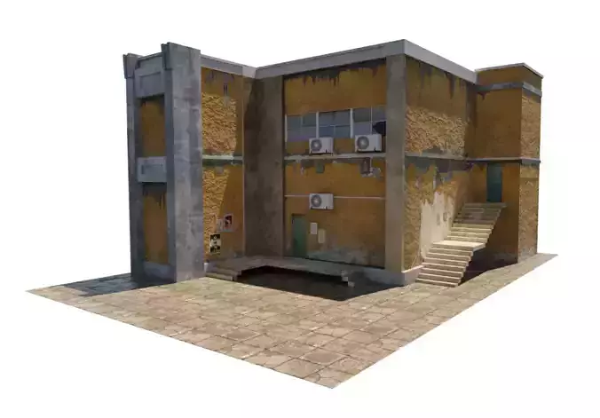 Resedential building  3D model