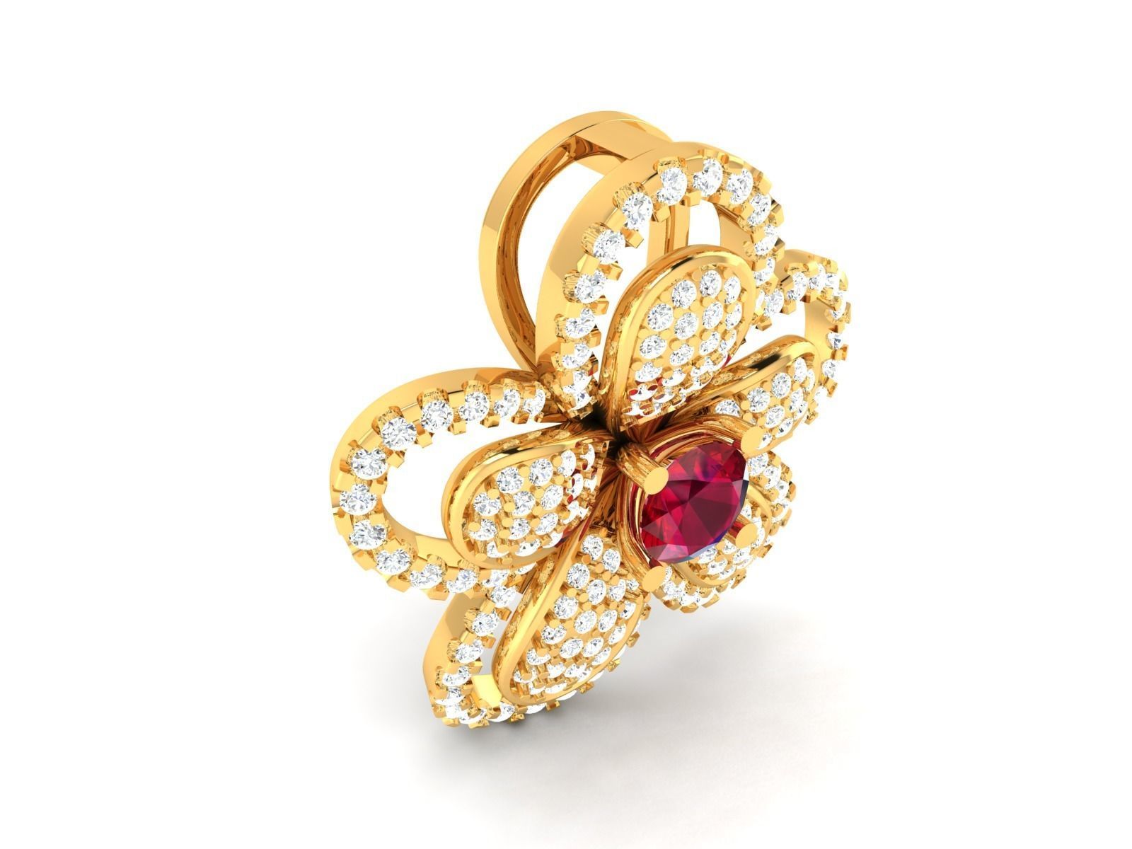 Women Pendants 3dm STL OBJ FBX Render Details 3D print model_11