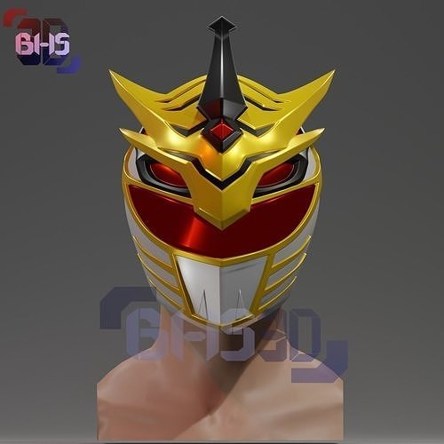 Lord Drakkon Helmet 3D print model