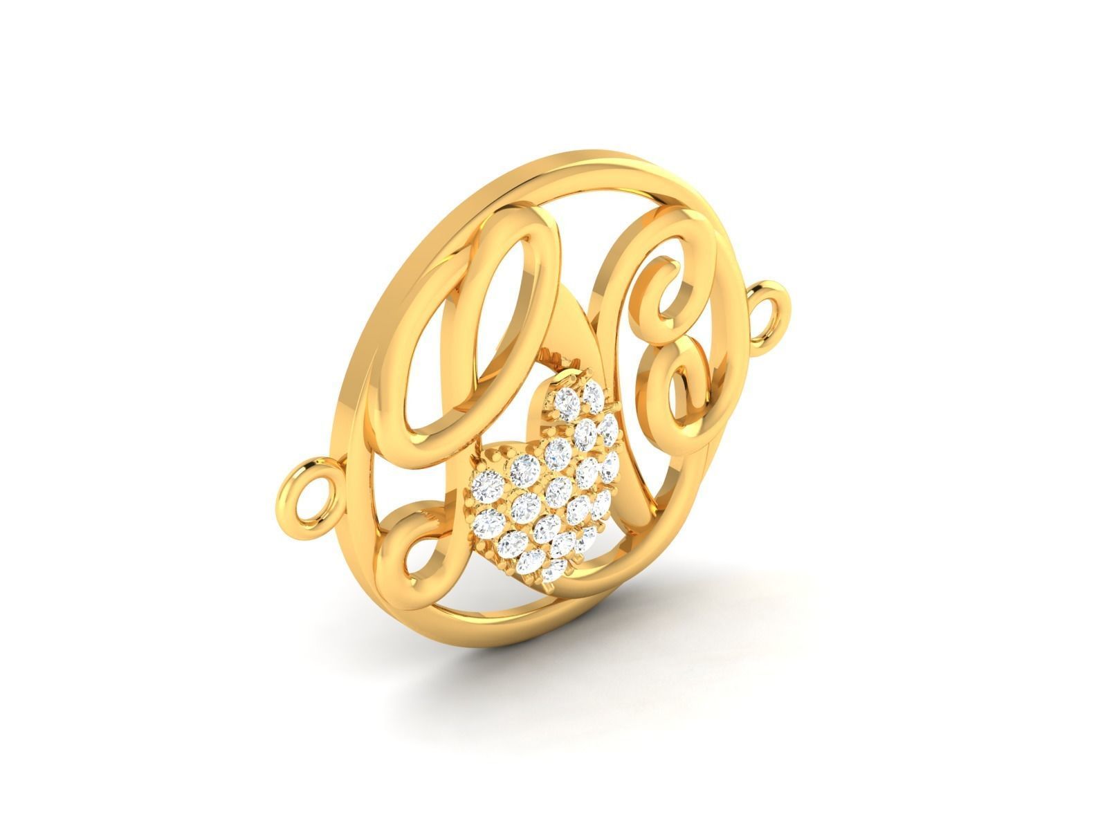 Women Pendants 3dm STL OBJ FBX Render Details 3D print model_2