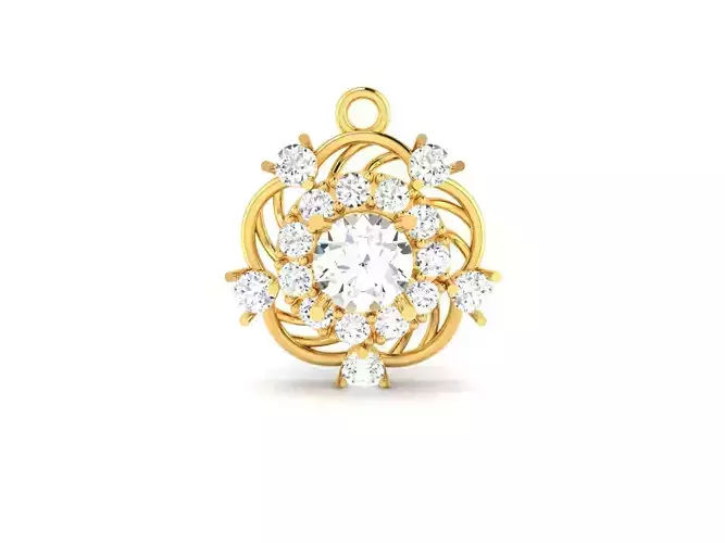 Women Pendants 3dm STL OBJ FBX Render Details