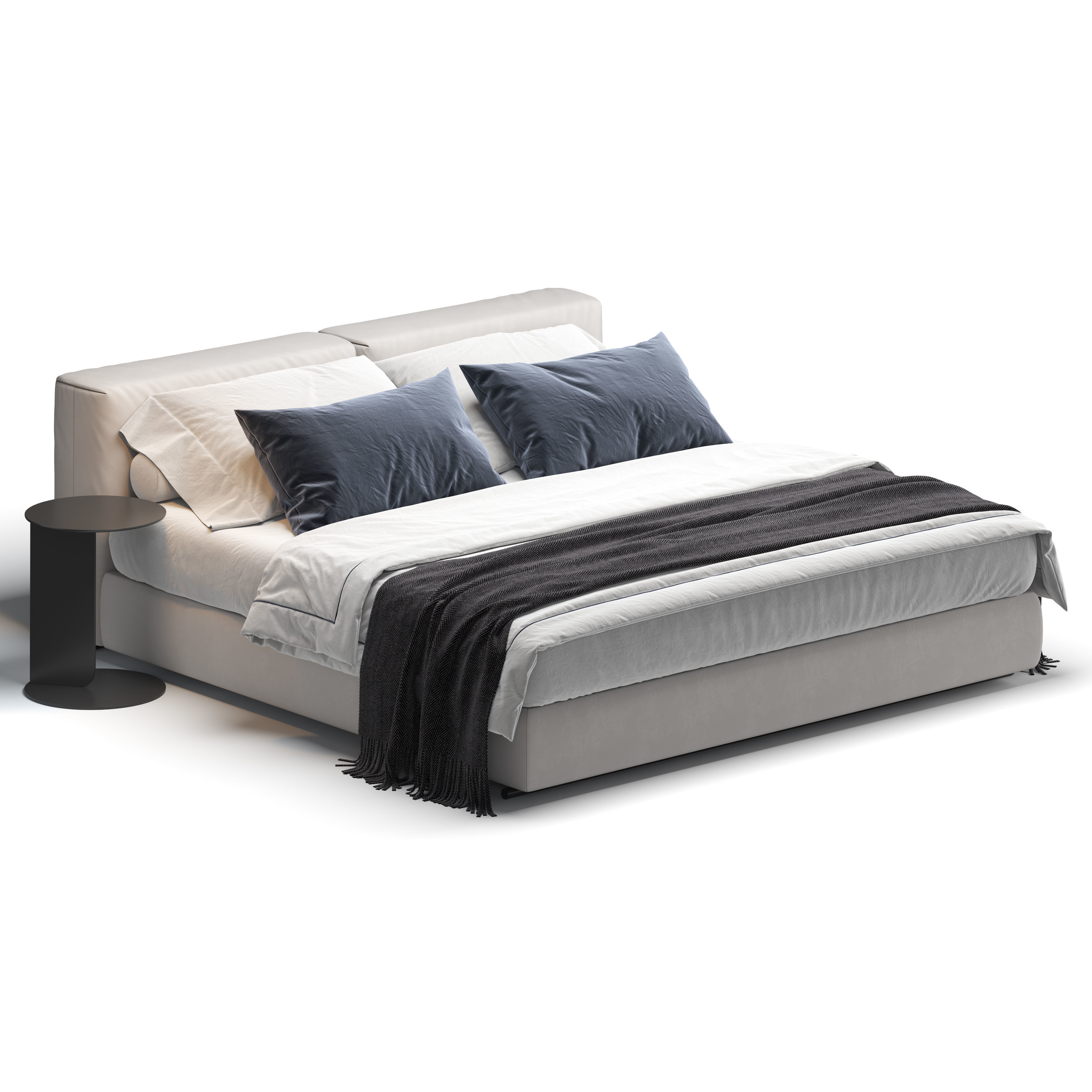 Asolo Bed 3D model_3