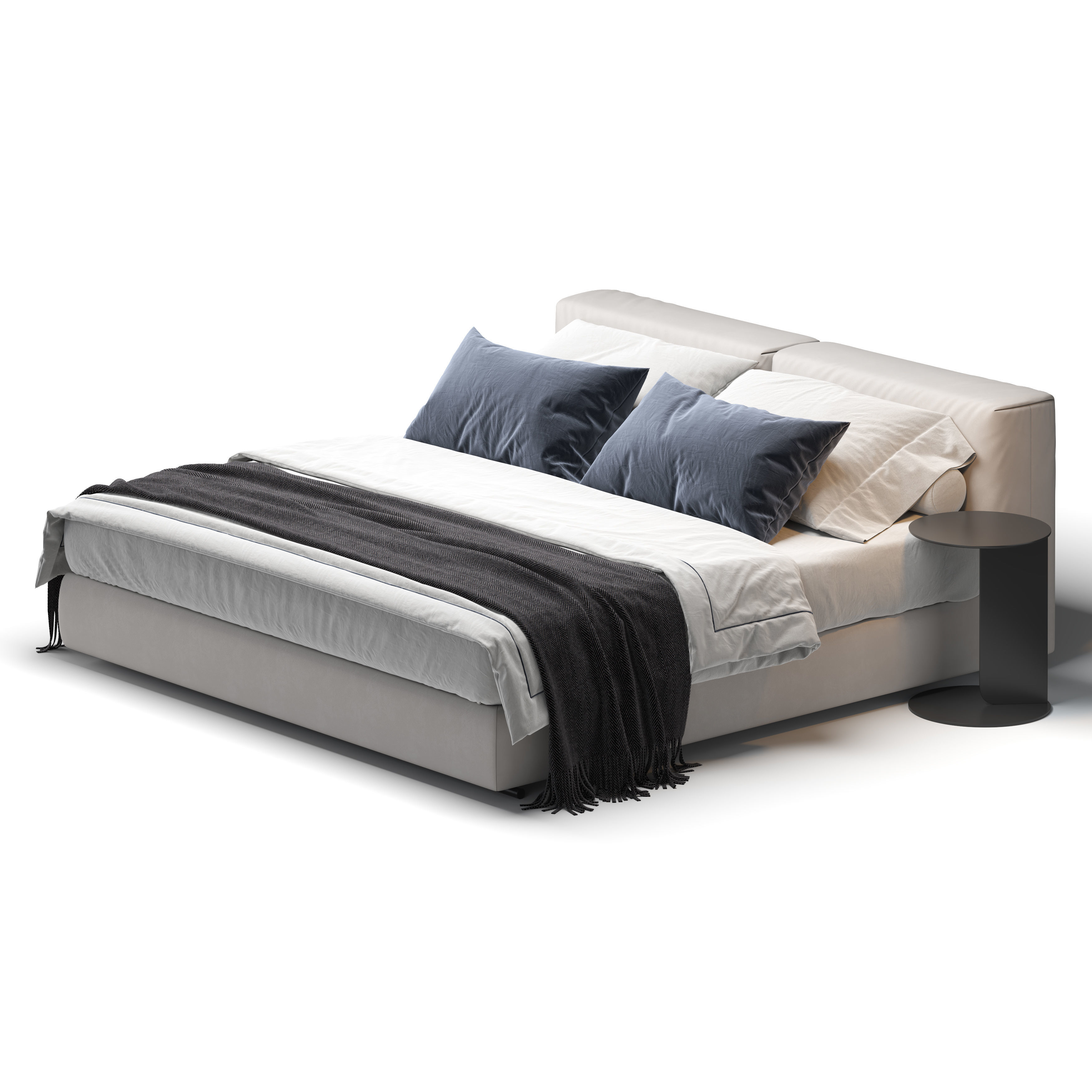 Asolo Bed 3D model_6