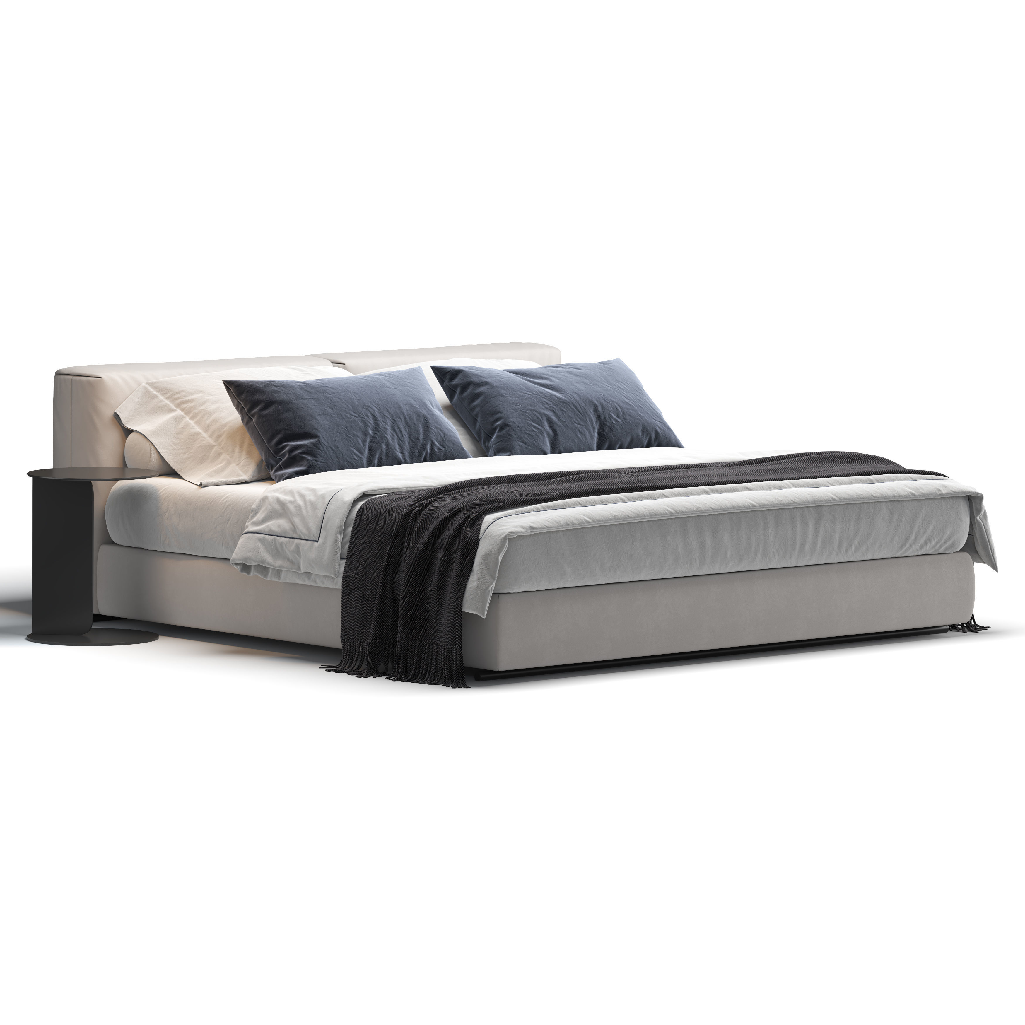 Asolo Bed 3D model_4