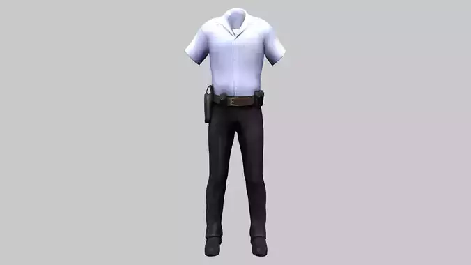 Mens Police Uniform Set