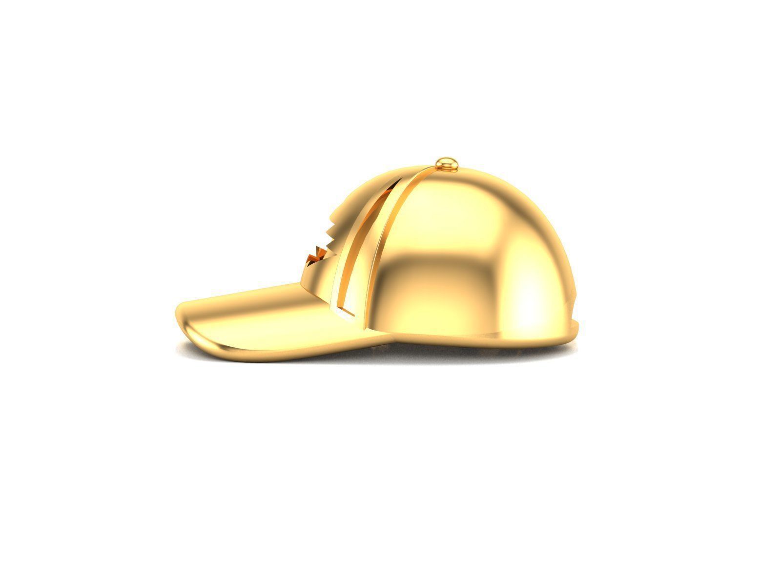 Cap Pendants 3dm STL OBJ FBX Render Details 3D print model_4