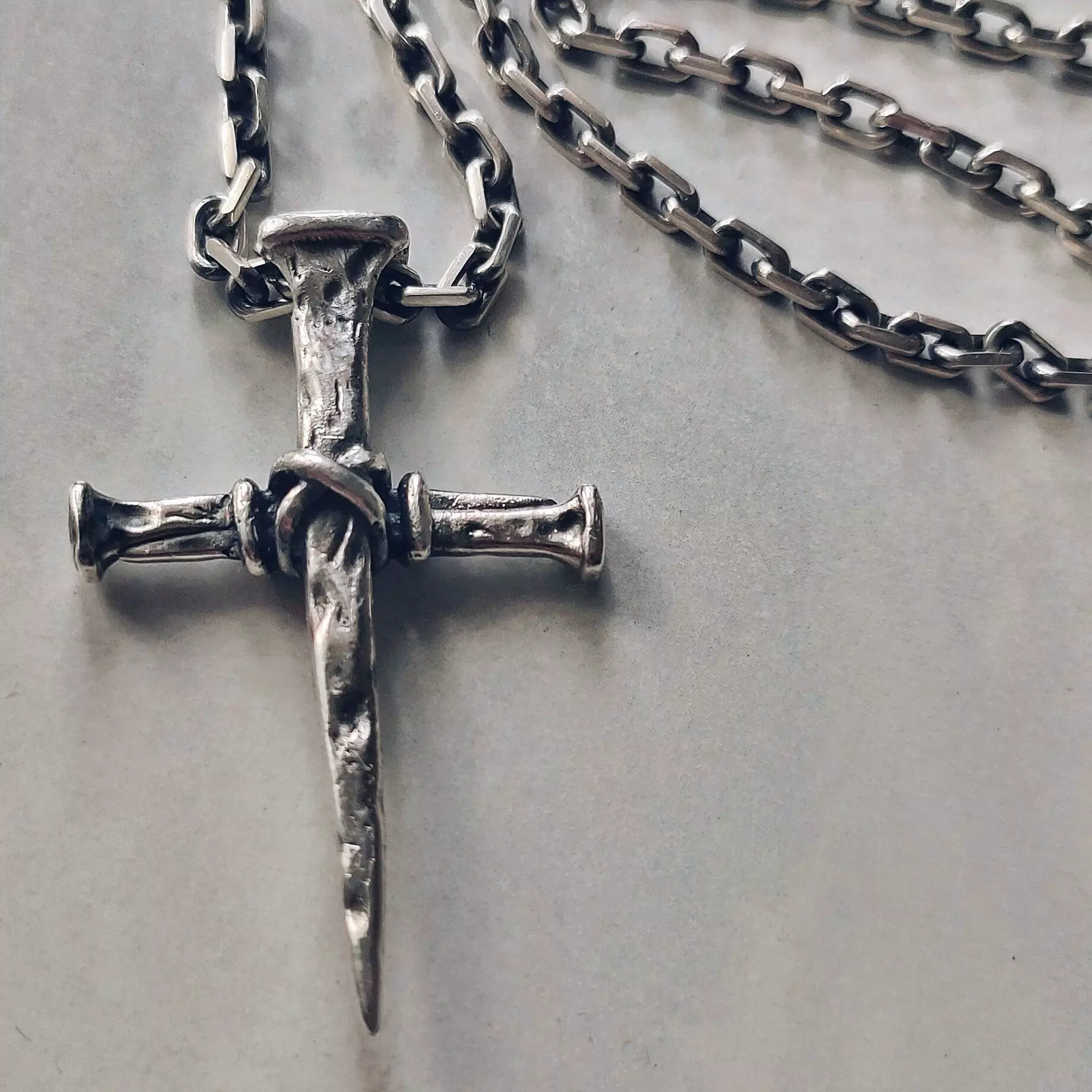 Cross  of nails 3d model for 3d printing 3D print model 3D print model_0