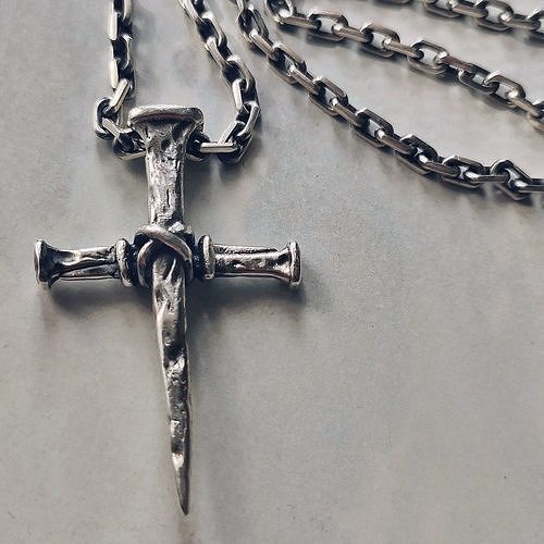 Cross  of nails 3d model for 3d printing 3D print model 3D print model