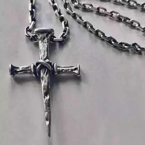 Cross  of nails 3d model for 3d printing 3D print model