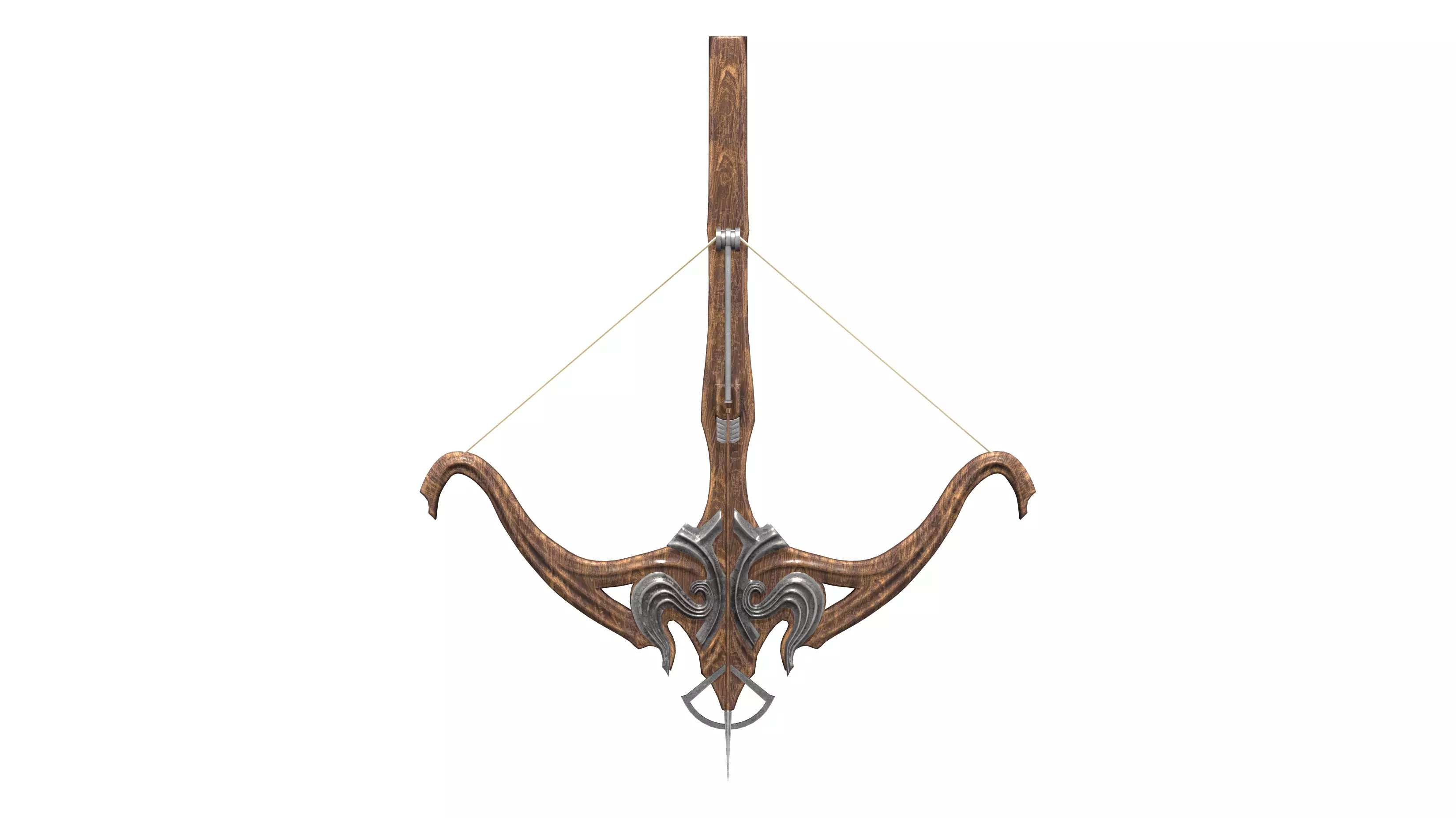 Dual Wield Cross Bow Low-poly 3D model
