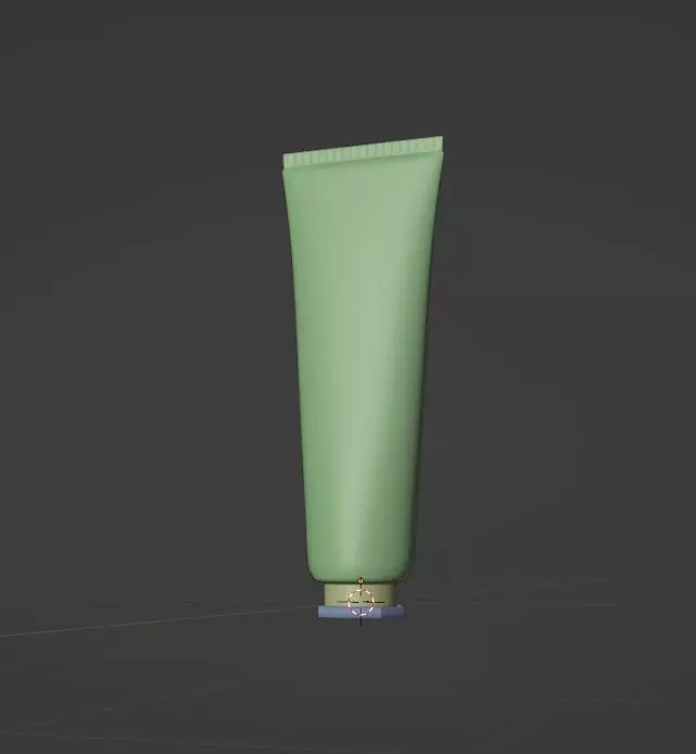 Tube Packaging Free low-poly 3D model