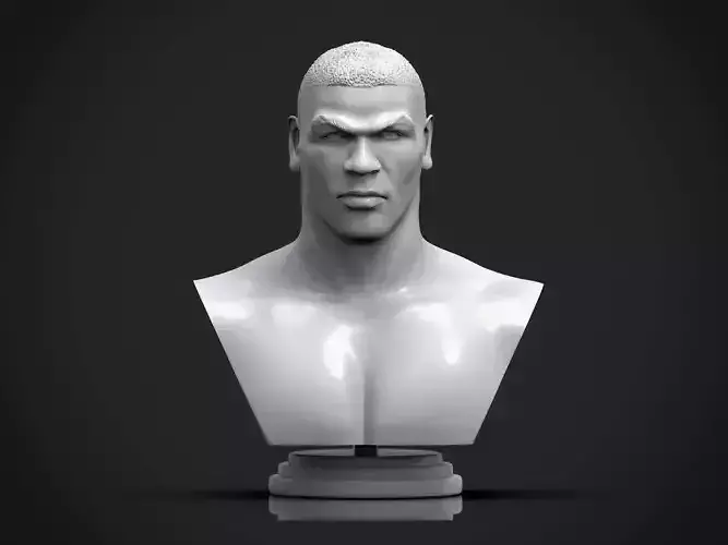 Mike Tyson 3d Printable Bust 3D print model
