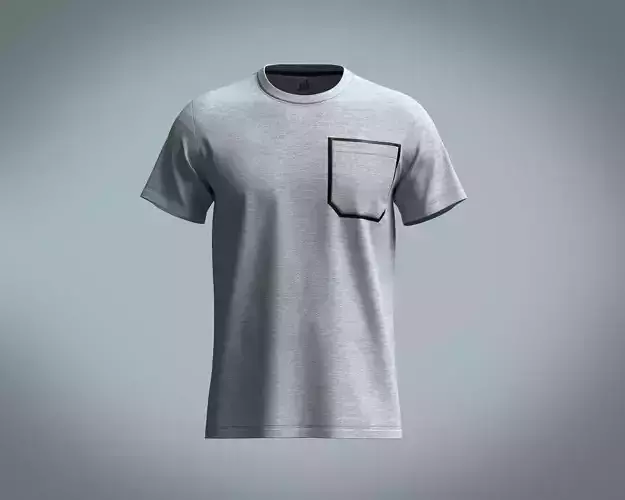 T-Shirt Grey Carl Bonded