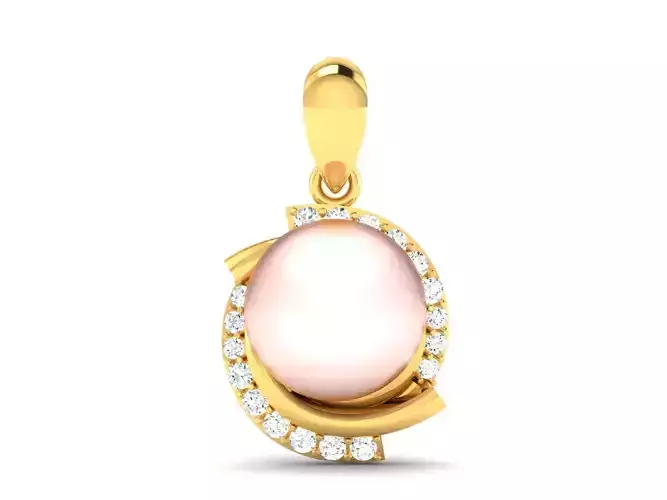 Opal Stone Pendants 3dm STL OBJ FBX Render Details