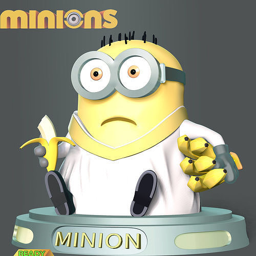 The Minion despicable me statue 3D print model