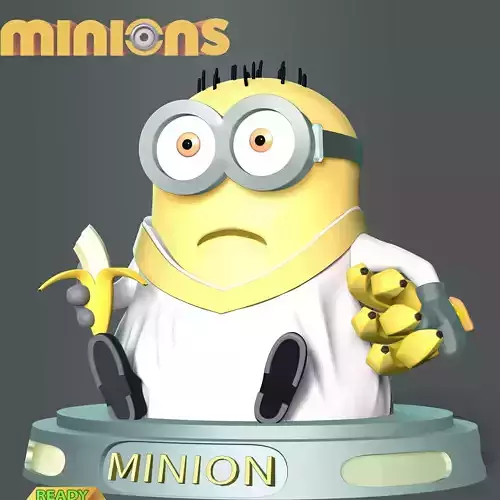 The Minion despicable me statue 3D print model
