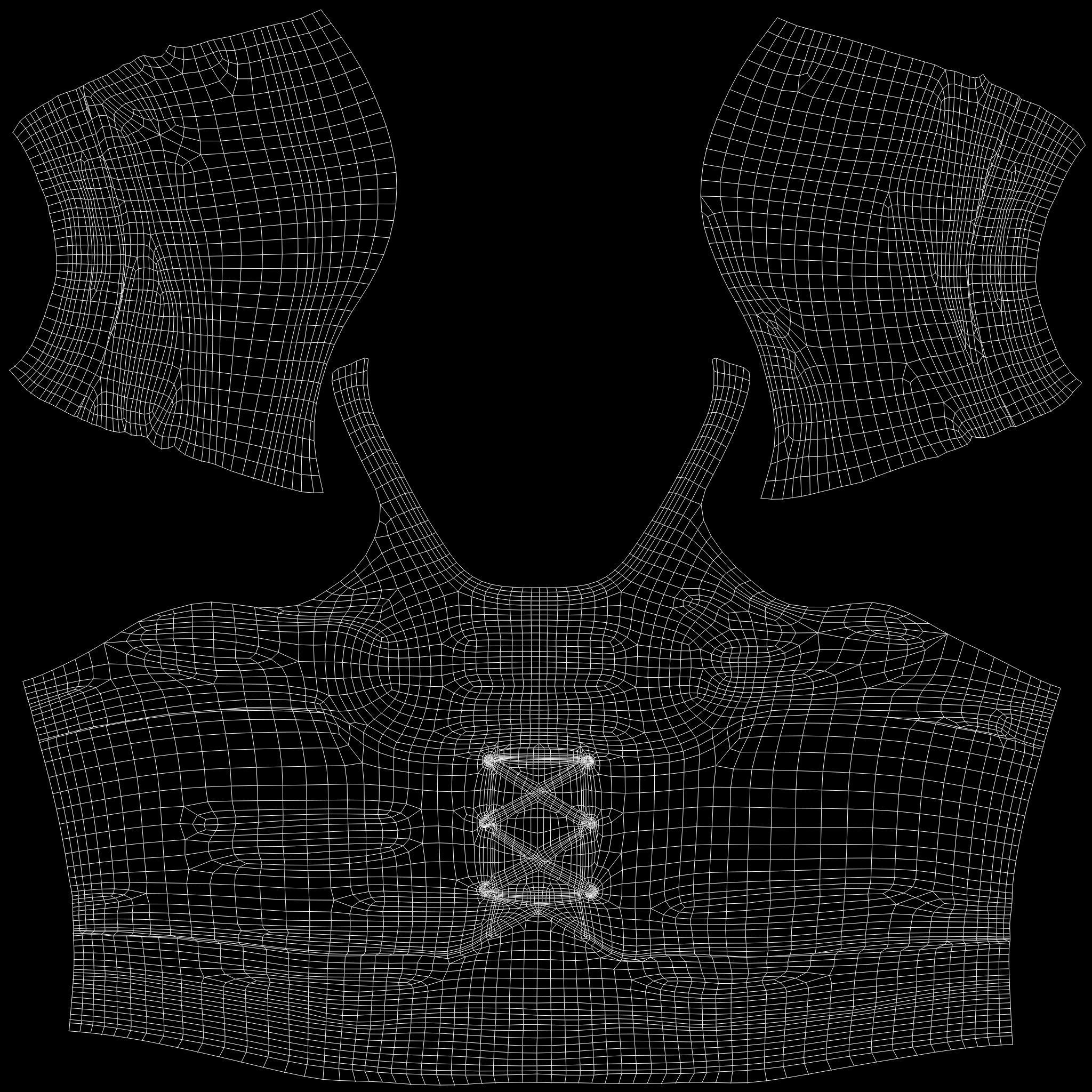 Female Medieval Steampunk Pheasant Full Outfit Costume Low-poly 3D model_19