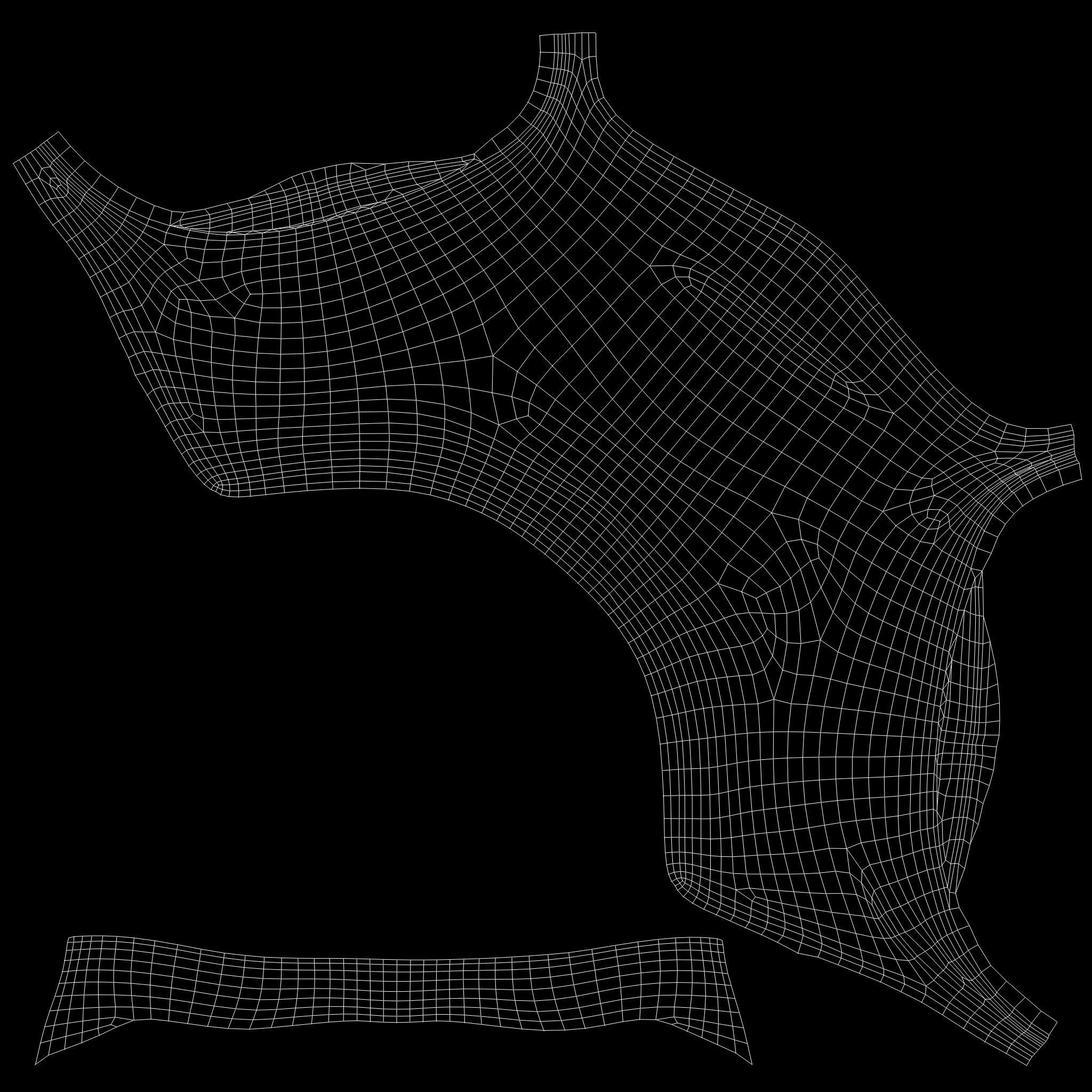 Female Medieval Steampunk Pheasant Full Outfit Costume Low-poly 3D model_16