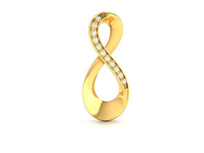 Women Solitaire Pendants 3dm STL OBJ FBX Render Details 3D print model