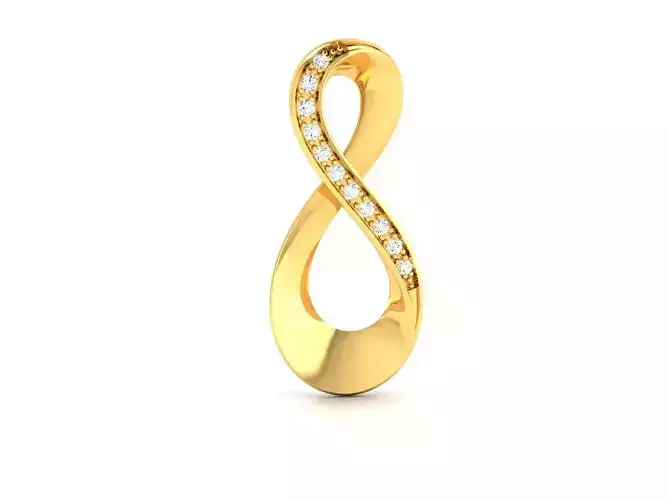 Women Solitaire Pendants 3dm STL OBJ FBX Render Details 3D print model