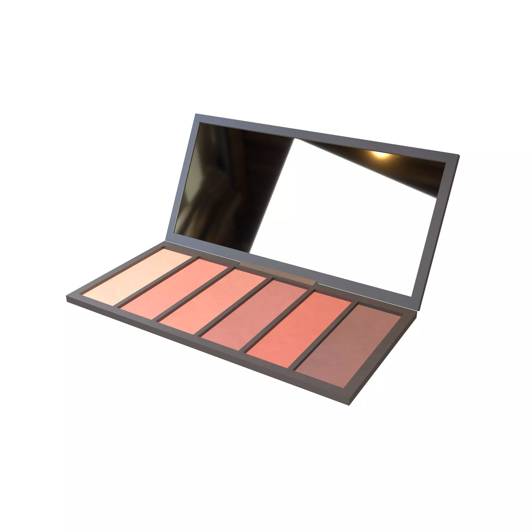 Eyeshadow Palette v1 001 Low-poly 3D model