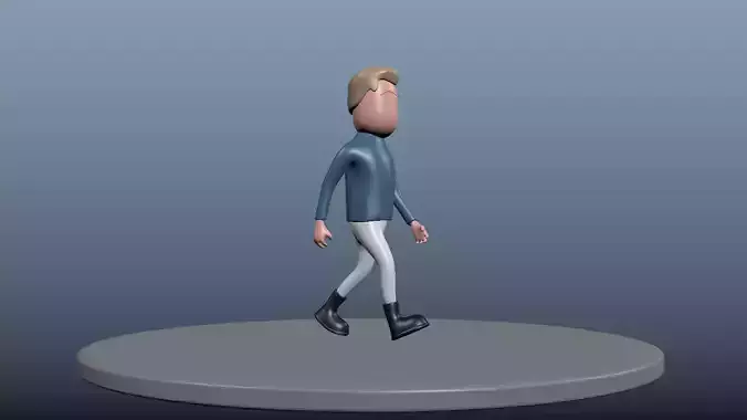 rigged male character