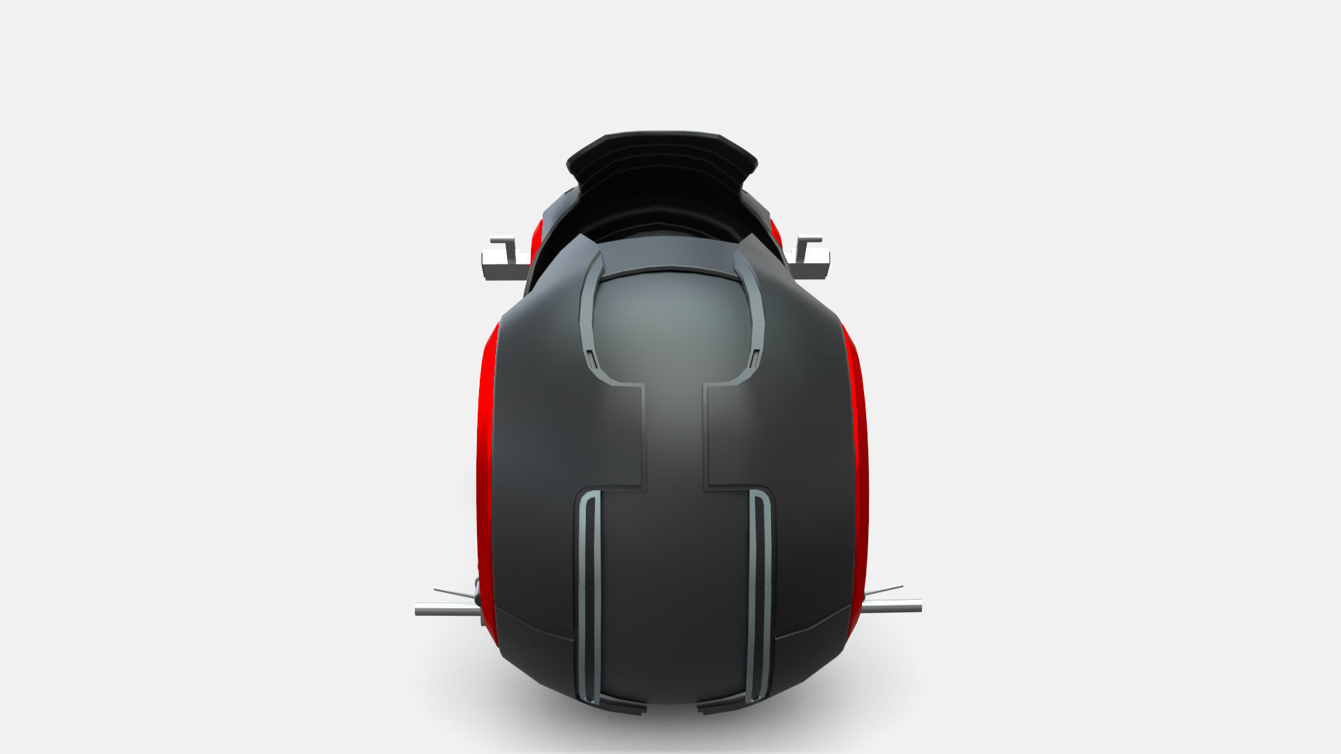 Tron Legacy Lightcycle Low-poly 3D model_25