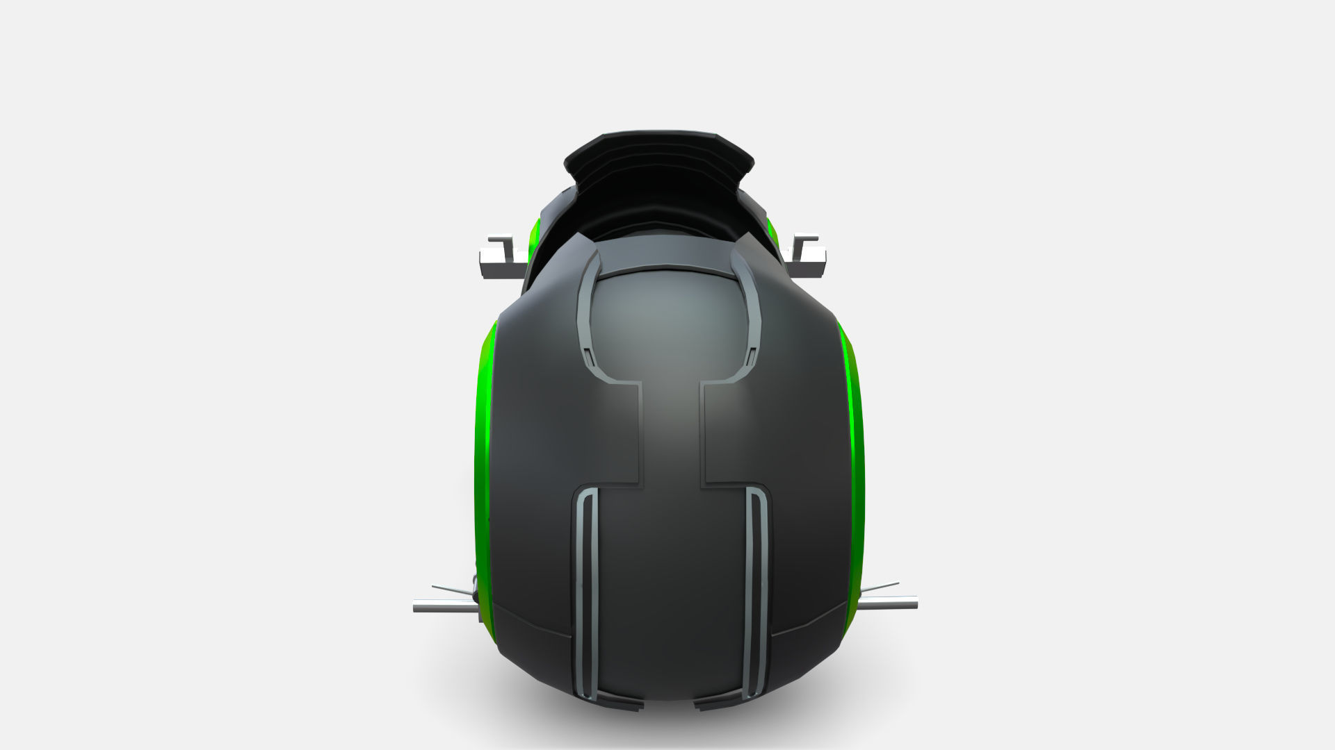 Tron Legacy Lightcycle Low-poly 3D model_16