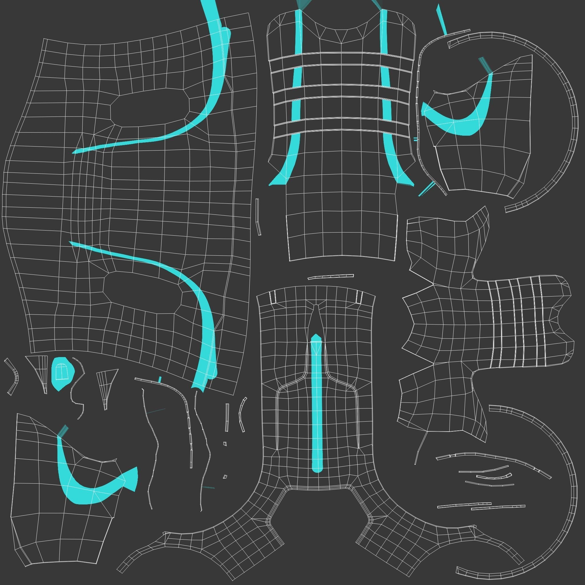 Tron Legacy Lightcycle Low-poly 3D model_38