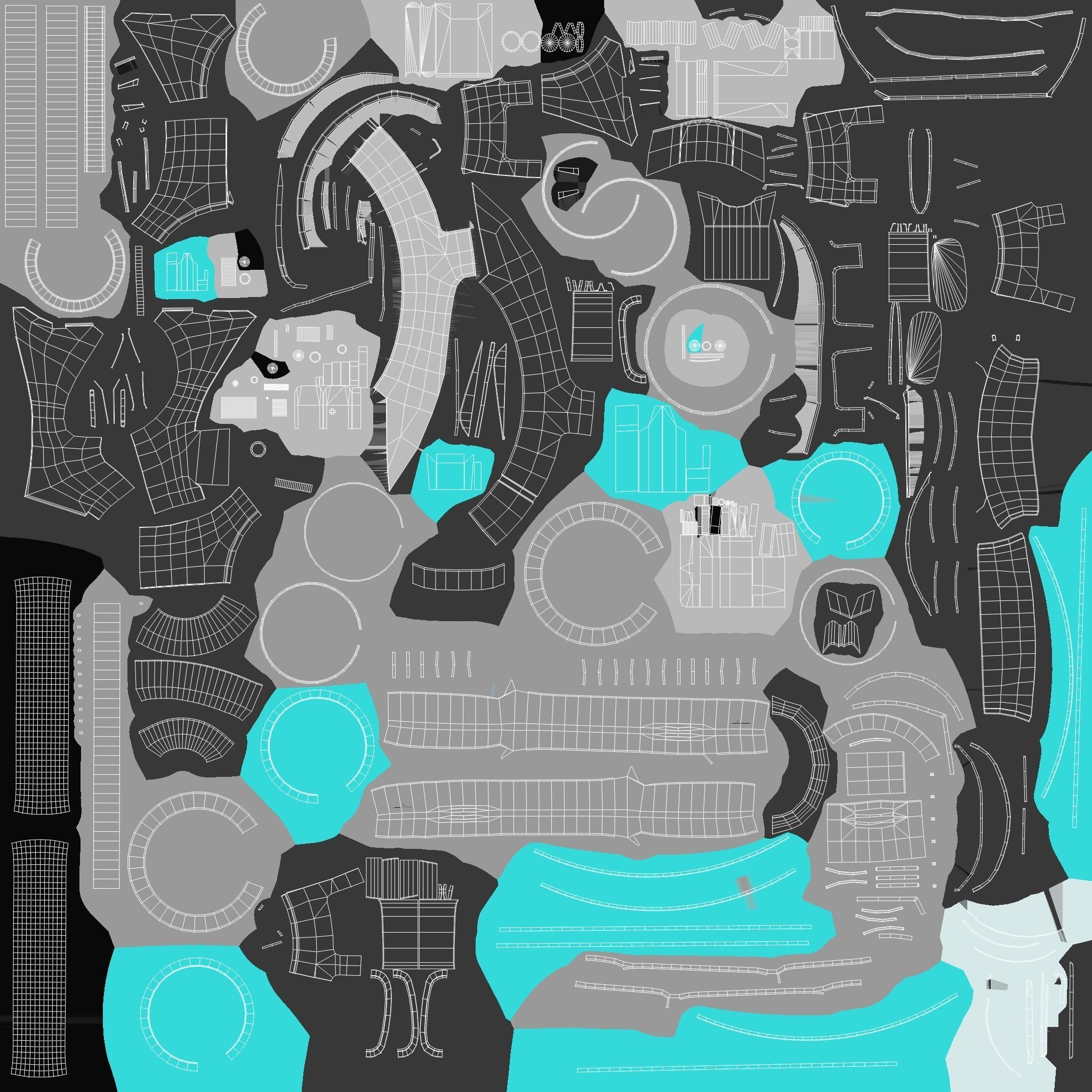 Tron Legacy Lightcycle Low-poly 3D model_39