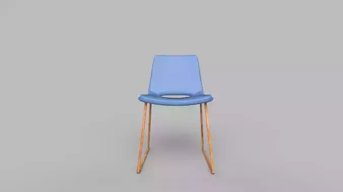 chair with wooden legs