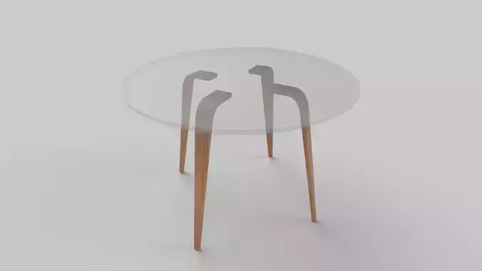 glass table