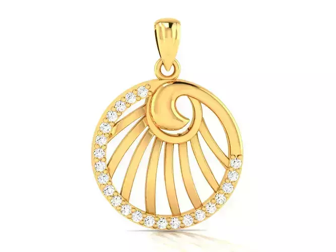 Solitaire Women Pendants 