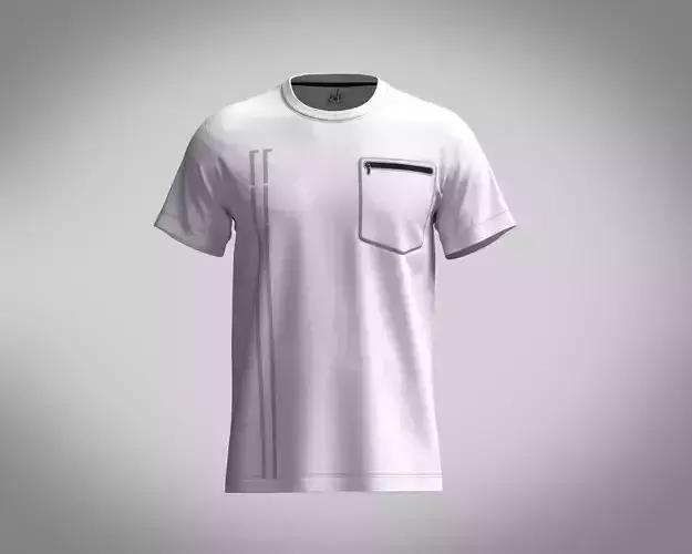 T-Shirt White bonded 
